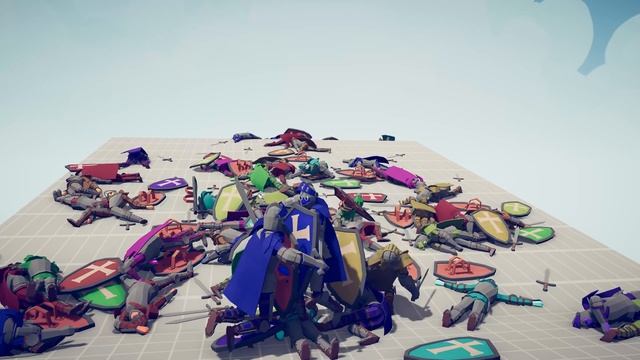 MELEE FREE FOR ALL MADNESS - Totally Accurate Battle Simulator TABS смотреть онлайн