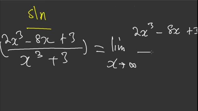 Example 4 Limits At Infinity