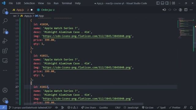 Intro to Props and useState Hook - React JS Course 3 смотреть онлайн