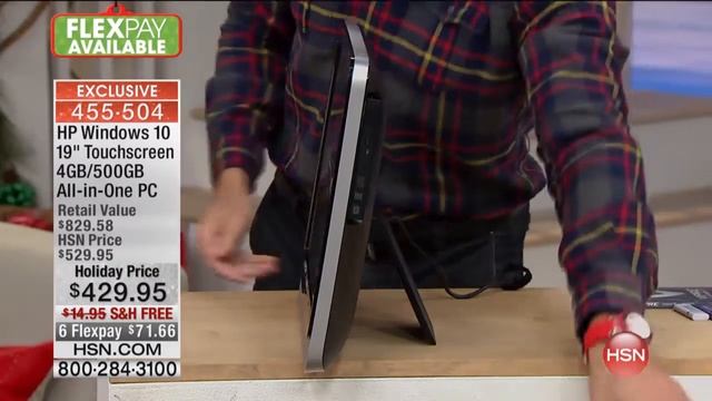 HP 19 Touch AMD 4/500 AIO PC смотреть онлайн