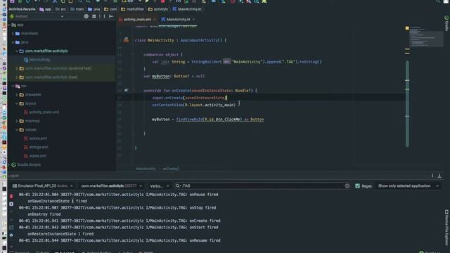 FindViewById (Kotlin) смотреть онлайн