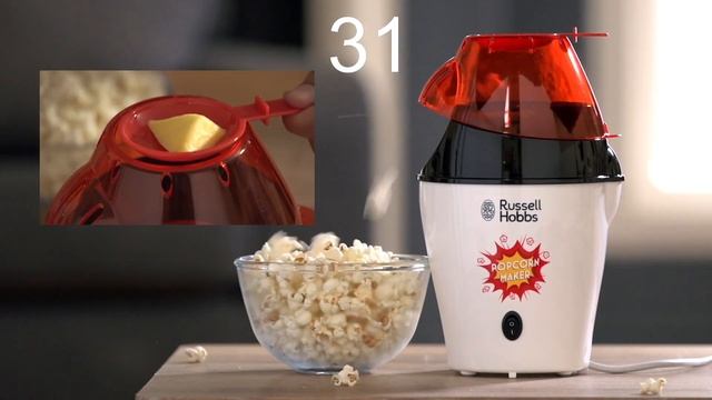 Russell Hobbs 24630 Popcorn Maker смотреть онлайн