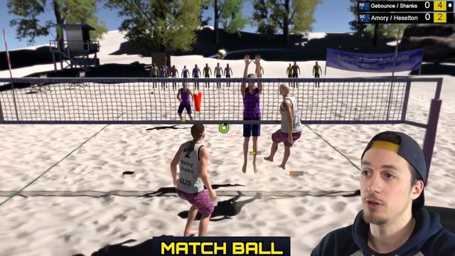 TRYING TO BOUNCE THOSE ANGLES!!! || Volleyball Unbound Pro Beach Volleyball Season 2 Episode 10 смотреть онлайн