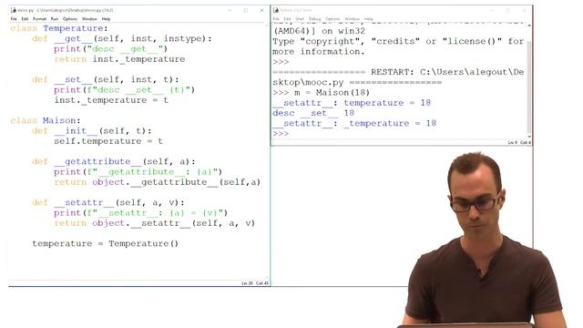 Python 3 Semaine 9.6 Protocole d'accès aux attributs смотреть онлайн