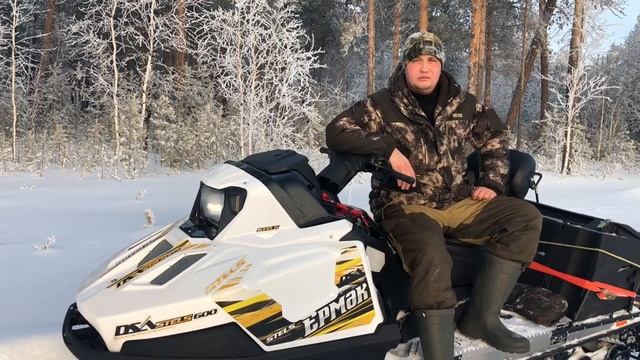 Купили снегоход STELS Ермак смотреть онлайн