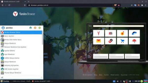 Yandex Browser - Linux programları #18