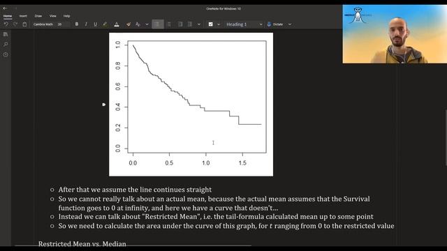 Survival Analysis - 4 - Mean vs. Median vs. Restricted Mean (with R code) смотреть онлайн