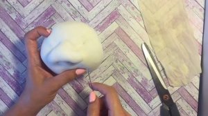 Домовёнок в мешке из капроновых колготок своими руками, пошагово.