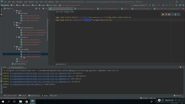 ToDo App Angular ngrx. NgRx Store Selectors. Извлечение данных из ngrxt/store смотреть онлайн