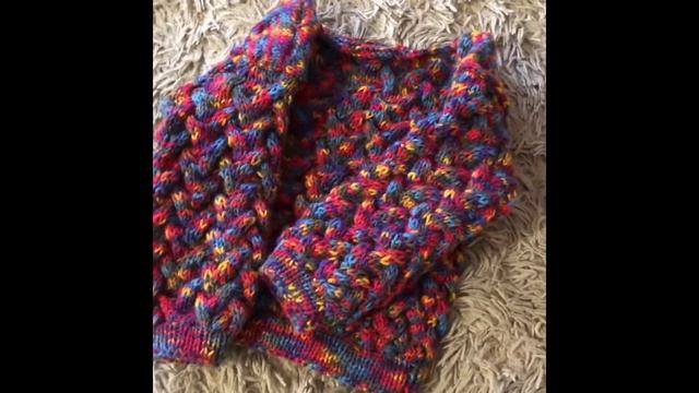 Детский свитер спицами. Часть 2