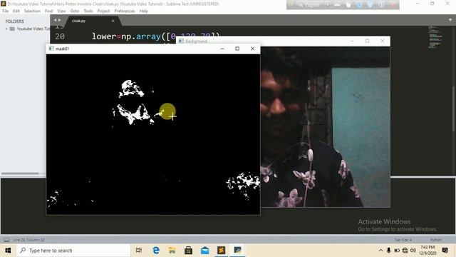 Harry Potter Invisible Cloak Using Python & Opencv | KNOWLEDGE DOCTOR | Mishu Dhar смотреть онлайн