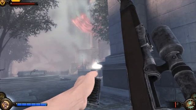 Bioshock Infinite - Hard Difficulty - Part 36 Return to the Comstock House Gate смотреть онлайн