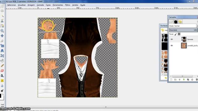 COMO ABRIR IMAGEM NO GIMP E CARREGAR ROUPA NO BC E RED смотреть онлайн