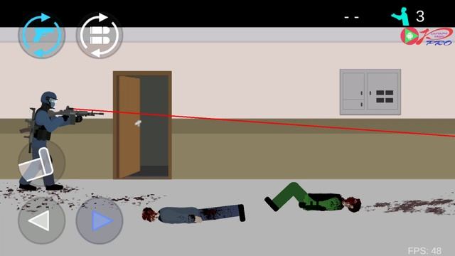 FLAT ZOMBIES - Walkthrough Gameplay Part 6 - RESCUE MAP (Defense & Cleanup Android Game) смотреть онлайн