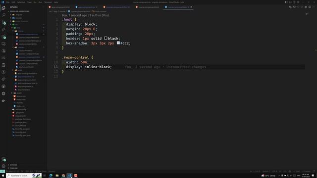 18. Design the Course card in the Angular App - Angular16 смотреть онлайн