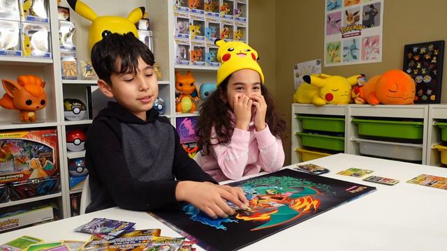 Opening Pokemon Premium Collection boxes Charizard GX vs Pikachu GX смотреть онлайн