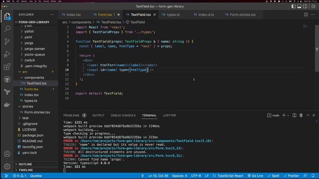 Build a Form Generator Library смотреть онлайн