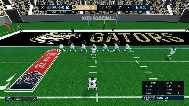 AXIS FOOTBALL 2019 - Bombers @ Gators [Simulation, AI vs AI, Football] смотреть онлайн