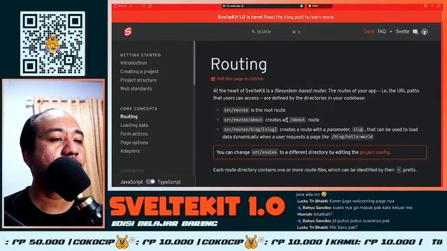 ? Sveltekit versi 1.0 - Edisi belajar bareng смотреть онлайн