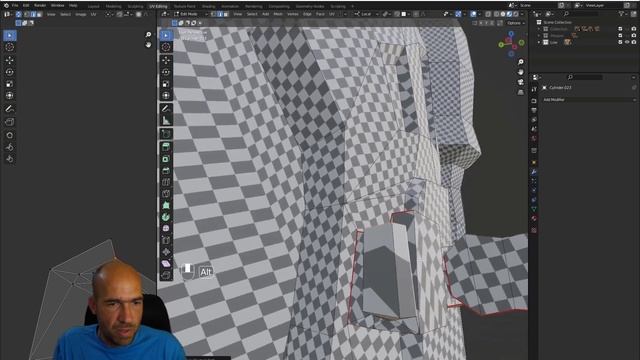 37. Finish UVs and baking - Create a commercial game 3D character смотреть онлайн