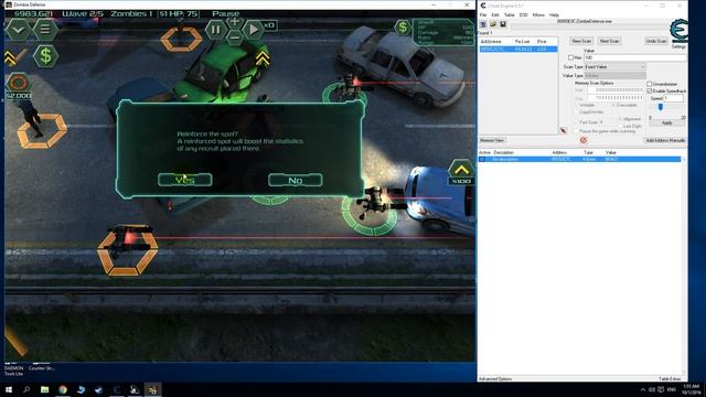 Zombie Defense CHEAT ENGINE HACK [100% WORK] EASY!!! 2016 смотреть онлайн