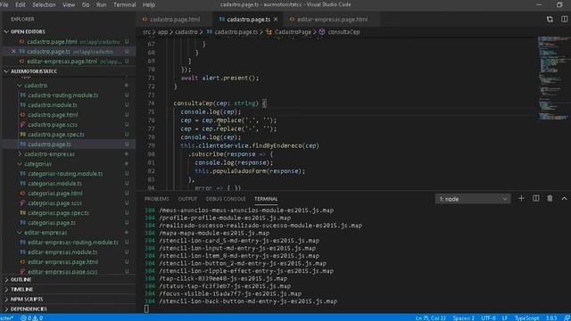 Como Retirar ponto e traço no typescript - ionic 4 - replace смотреть онлайн