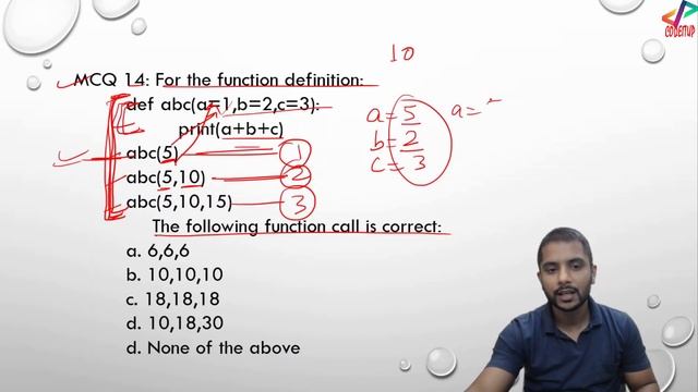Python Class 12 | Chapter 3 | Function MCQ | Term1 | In Hindi смотреть онлайн