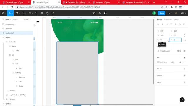 How to design the UI for a mobile food app using Figma смотреть онлайн