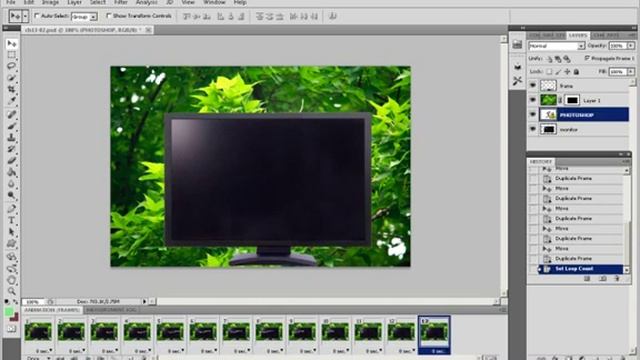 Adobe Photoshop CS5 - Creating Animation смотреть онлайн