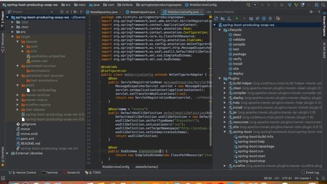 5 Steps To Produce SOAP Web Service with Spring Boot смотреть онлайн
