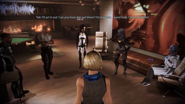 Tali Perfectly Imitates Liara (Mass Effect) смотреть онлайн