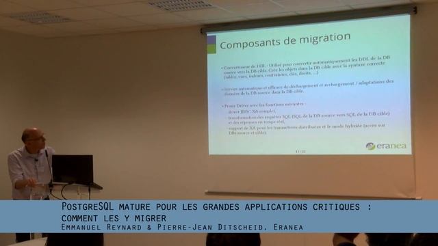 PG Day France 2016 - PostgreSQL mature pour les grandes applications critiques... смотреть онлайн