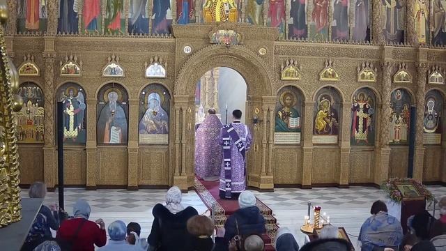03.04.22. Божественная литургия в Феодоровском соборе смотреть онлайн