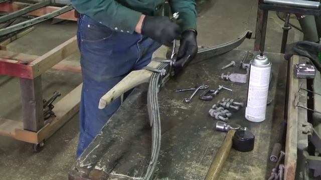 Rebuilding A Spring Wagon Gear | Part Of A Wheelwrights Job | Engels Coach Shop