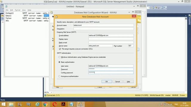 How to configure Database Mail in SQL Server смотреть онлайн