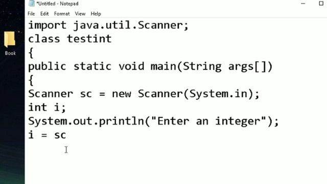 How to take integer value from User in JAVA?? || Scanner Class смотреть онлайн