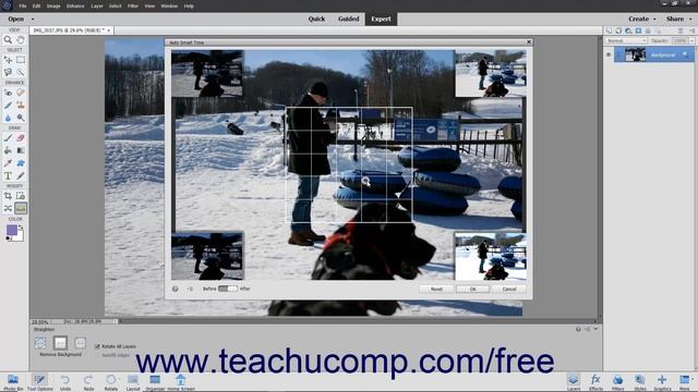 Learn How to Use Auto Fixes in Adobe Photoshop Elements 2023: A Training Tutorial смотреть онлайн