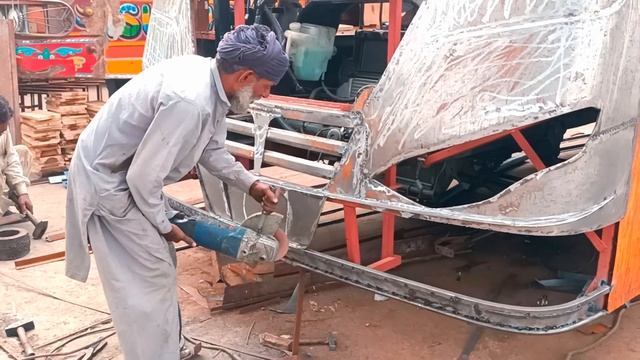 Amazing Manufacturing Process of bus body Production in Workshop | Handmade Bus Manufacturing Proce смотреть онлайн