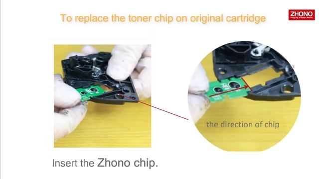 Refill Chip Installation for HP 135W Series Printer смотреть онлайн