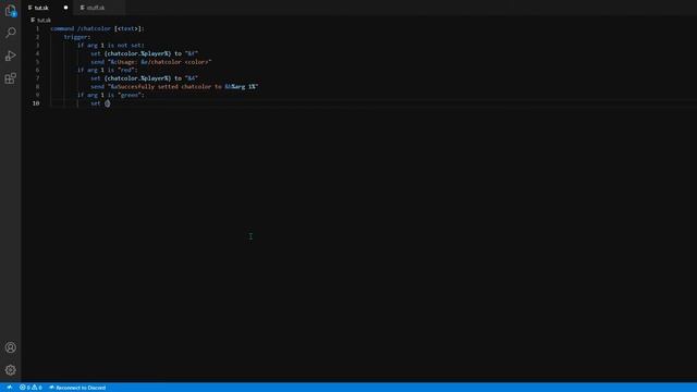 Skript Tutorial #2 | ChatColor смотреть онлайн