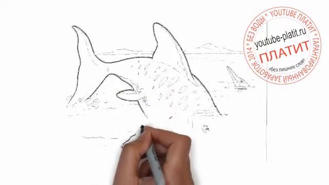 Видео как нарисовать динозавра хищника Рисуем динозавра поэтапно карандашом смотреть онлайн