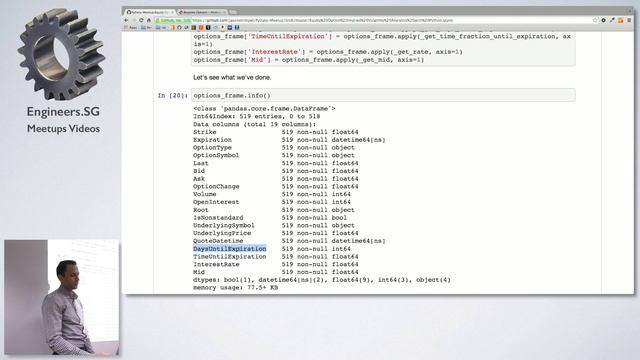 Equity Option Implied Volatility Analytics with Python - PyData Singapore смотреть онлайн