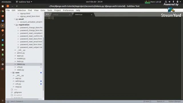 Guia de autenticação com Django - parte 1 смотреть онлайн