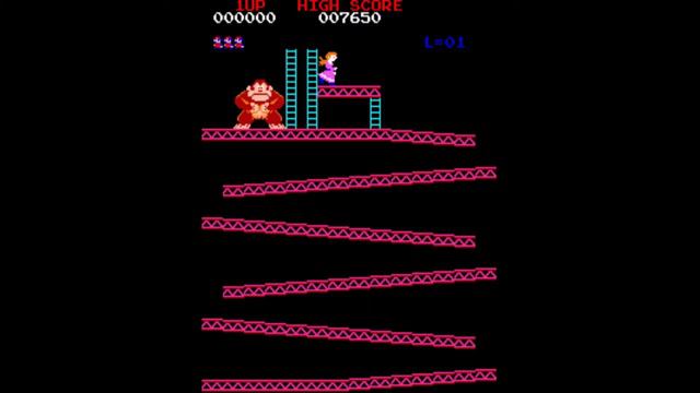 Donkey Kong Arcade Version Intro - 1981 - Retro Gaming смотреть онлайн