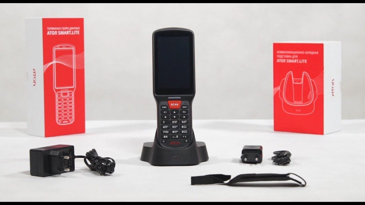 Мобильный терминал сбора данных АТОЛ Smart.Lite смотреть онлайн