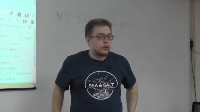 Лекция 18: JS Frameworks, JQuery, FileSystem смотреть онлайн