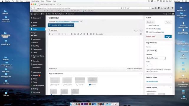 002-WordPress THE7 Theme : การใช้งาน Slideshow смотреть онлайн