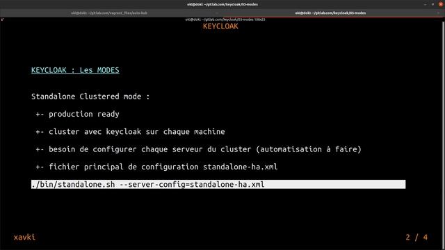 Les différents MODES - #Keycloak 03 смотреть онлайн