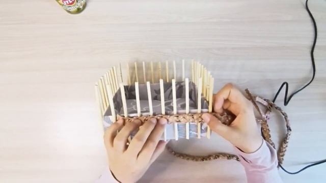 Самодельная корзина из обычной коробки: просто и удобно!!! смотреть онлайн