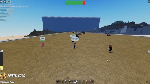 TSUNAMI GAME LEVEL 100 TSUNAMI! смотреть онлайн